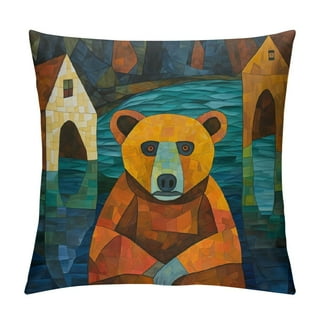 Bear pillows outlet for couch