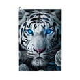 thumbnail image 1 of ONETECH White Tiger, Roses, Anne Stokes Microfiber Premium Golf Towel Birthday Gift 2PC, 1 of 7