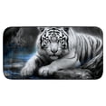 thumbnail image 1 of ONETECH White Tiger Square Doormat for Home Entrance Outside Entry - Anti-Slip and Durable 19.68*39.37 in, 1 of 6