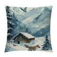 thumbnail image 1 of ONETECH Winter Fox Decorative Throw Pillow Covers,Seasonal Pillow Covers ,Decorative Throw Pillowcase for Winter Home Decor for Sofa Couch, 1 of 5