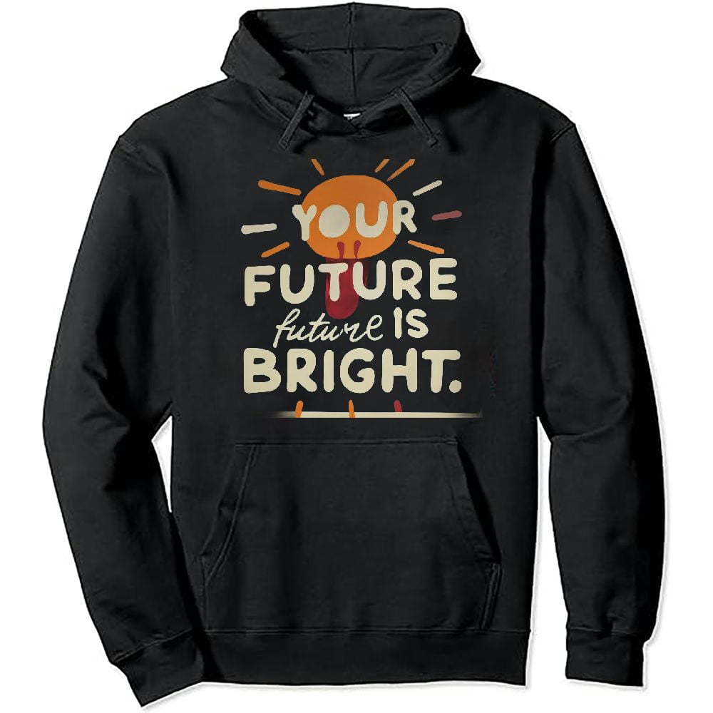 The Future Is Bright Kids Hoodie main image 0
