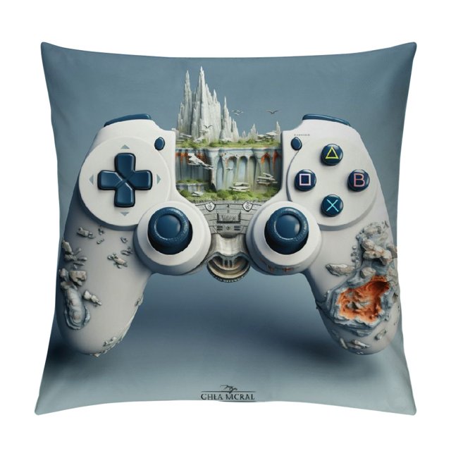 gamer pillow covers gamer room decor for boys,gaming pillow