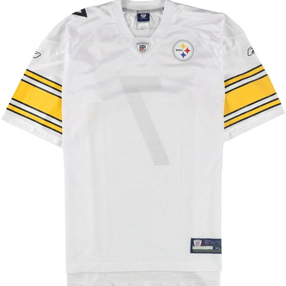 ONFIELD Mens Roethlisberger 7 Jersey, White, X-Large