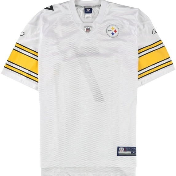 ONFIELD Mens Roethlisberger 7 Jersey, White, X-Large