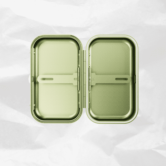 ONGROK Airtight Aluminum Pocket Storage Case, Green