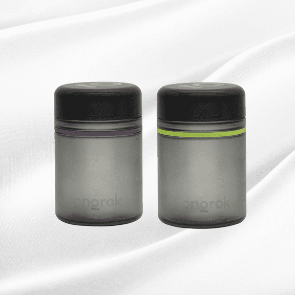 ONGROK Child-Resistant Glass Storage Jar, 500 mL