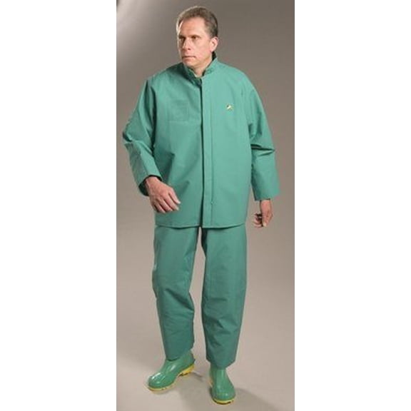 DUNLOP Protective Footwear, Chemtex Jacket/Hood, 7103400.4X, Size 4X US