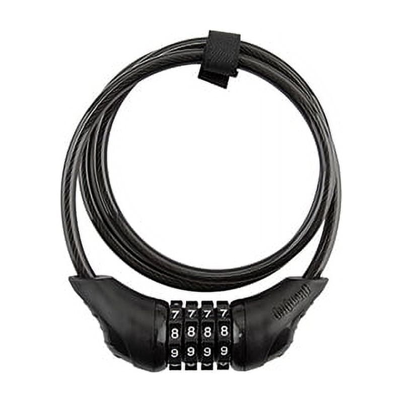 ONGUARD LOCK OG CBL 8173 NEON COMBO STRAIGHT 4fx8mm BK