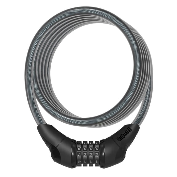 ONGUARD New Neon Combo Cable Lock 180 x 12mm 4 Colours Black