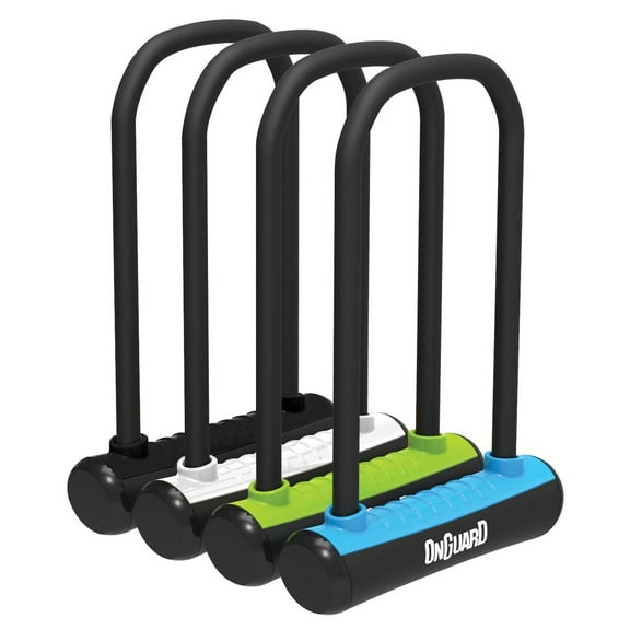 ONGUARD New Neon U-Lock 115 x 230 x 13mm 4 Colours (Green) 115mm x 230mm x 13mm Green