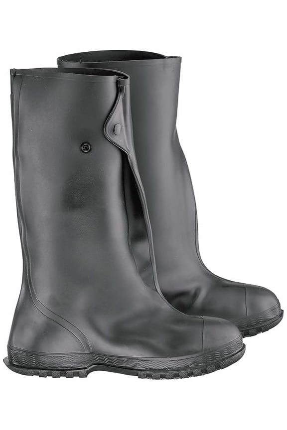 ONGUARD Overshoe 4-Way Cleated Outsole - Waterproof Slush Boots for Men & Women - Made from PVC - Black - Size XS-2X