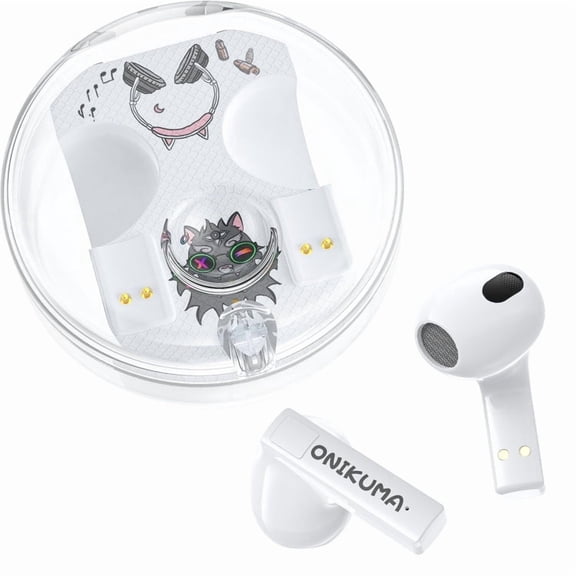 ONIKUMA T301 Transparent Cartoon Wireless Bluetooth Earphone