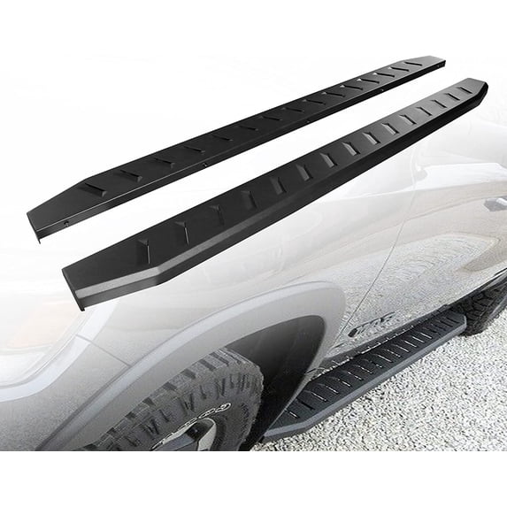 ONINE 6 Inch Black Running Boards Custom Fit 2005-2023 Toyota Tacoma Double Cab Crew Cab Side Step Rails Nerf bars