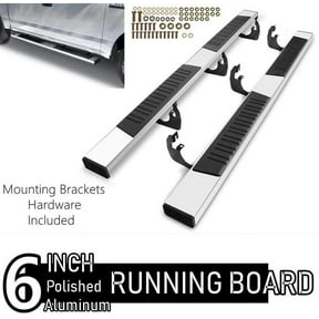 ONINE 6 Inch Chrome Running Boards Custom Fit 2005-2023 Toyota Tacoma Double Cab Crew Cab Aluminum Polished Side Step Rails Nerf bars
