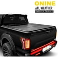 thumbnail image 1 of ONINE AWH Hard Tri-Fold Truck Bed Tonneau Cover Custom Fit 2019-2022 Chevy Silverado/GMC Sierra 1500 6.6ft Bed(79.4"), Fleetside, All Weather, Not Work with Factory Side Storage Box, 1 of 8