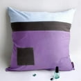 thumbnail image 1 of ONITIVA-DP048 Onitiva Funny Pieces Knitted Fabric Patch Work Pillow Cushion Floor Cushion, 1 of 1
