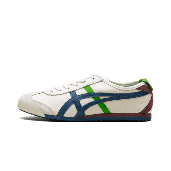 ONITSUKA TIGER MENS Mexico 66 "Cream Mako Blue" 1183A201 115 from Stadium Goods