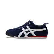 ONITSUKA TIGER MENS Mexico 66 Slip-On "Navy Off-White Red" 1183a360 401 1183a360 401 from Stadium Goods