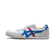 ONITSUKA TIGER MENS Serrano "White Directoire Blue Red" 1183B400 100 1183B400 100 from Stadium Goods