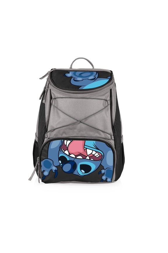 Disney Lilo and Stitch - PTX Backpack Cooler, Black with Gray Accents