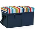 ONIVA a Picnic Time brand Ottoman Portable & Collapsible Cooler with