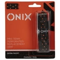 thumbnail image 1 of ONIX Pickleball Pro Team Perforated Replacement Grip — Black/Orange, 1 of 5