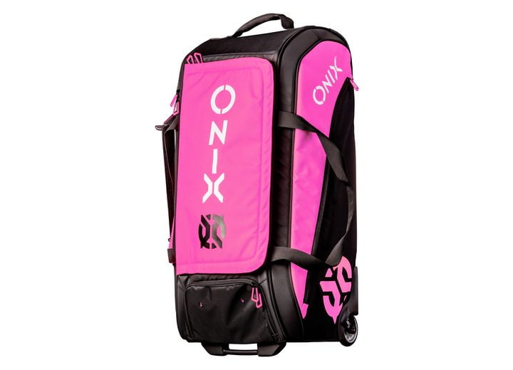 ONIX Pickleball Pro Team Wheeled Duffel Bag — Pink/Black