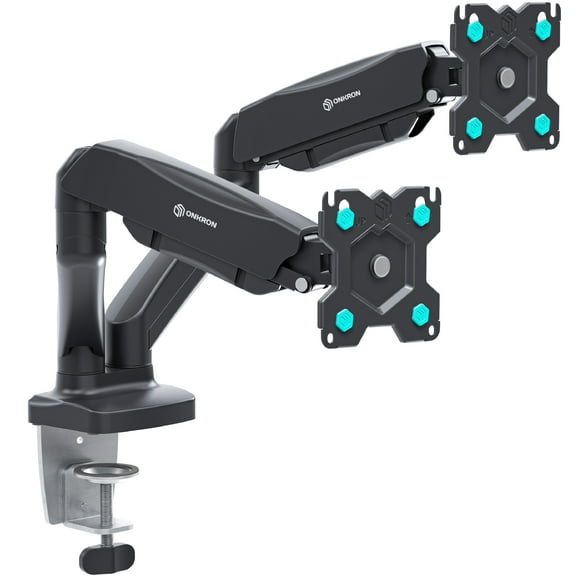 ONKRON Dual Monitor Arm for 13-32” Screens up to 17.6 lbs Each, Mount For 2 Monitors