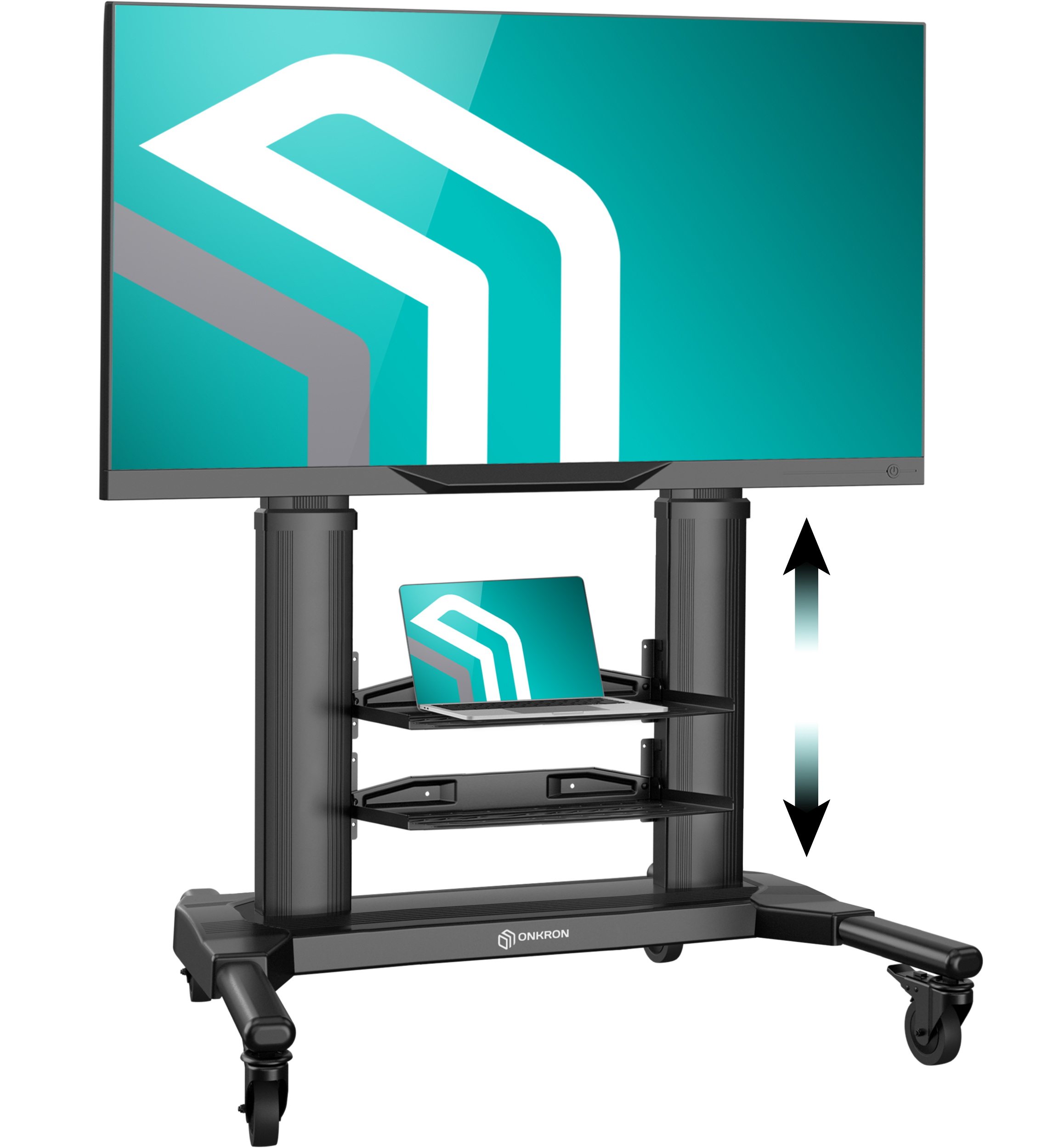 TV STAND WITH WHEELS