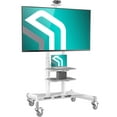 thumbnail image 1 of ONKRON Mobile TV Stand for 50"-86" Screens up to 200 lbs, Adjustable Modern Rolling, max VESA 800x500, 1 of 10