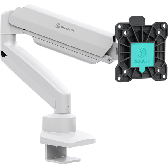 ONKRON Single Monitor Arm Desk Mount for 13-32 Inch Screens up to 22 lbs