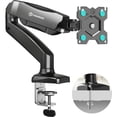 thumbnail image 1 of ONKRON Single Monitor Mount Desk for 13 - 32 Inch Screen up to 17 lbs - Gas Spring Monitor Arm Desk Mount 75x75, 1 of 7