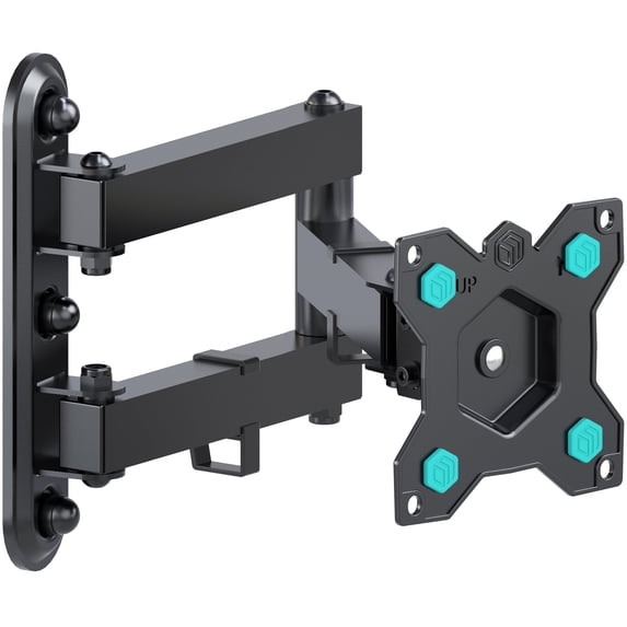 ONKRON TV Monitor Wall Mount - Monitor Mount for 10-35 Inch Screens up to 55 lbs - RV TV Mount 75x75 100x100 VESA Wall Mount - Fixed TV Wall Mount - Computer Monitor Wall Mount, Black TV Wall Mounts