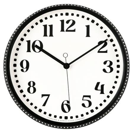 11.5" Quartz RGB Indoor Round Wall Clock, LED Lighted