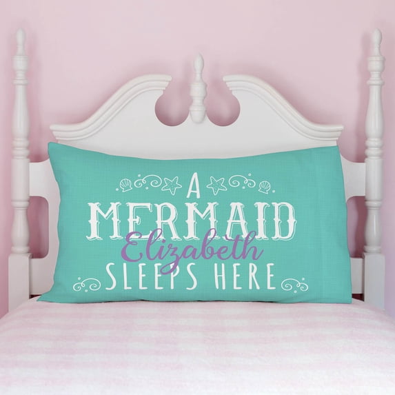ONLINE Mermaid Personalized Pillowcase, 20" x 31"