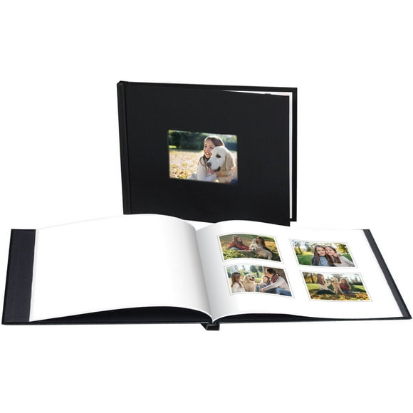ONLINE Photo Albums 8"x10" Linen Cover Photo Book, Holds 15 - 8"x10" Photos