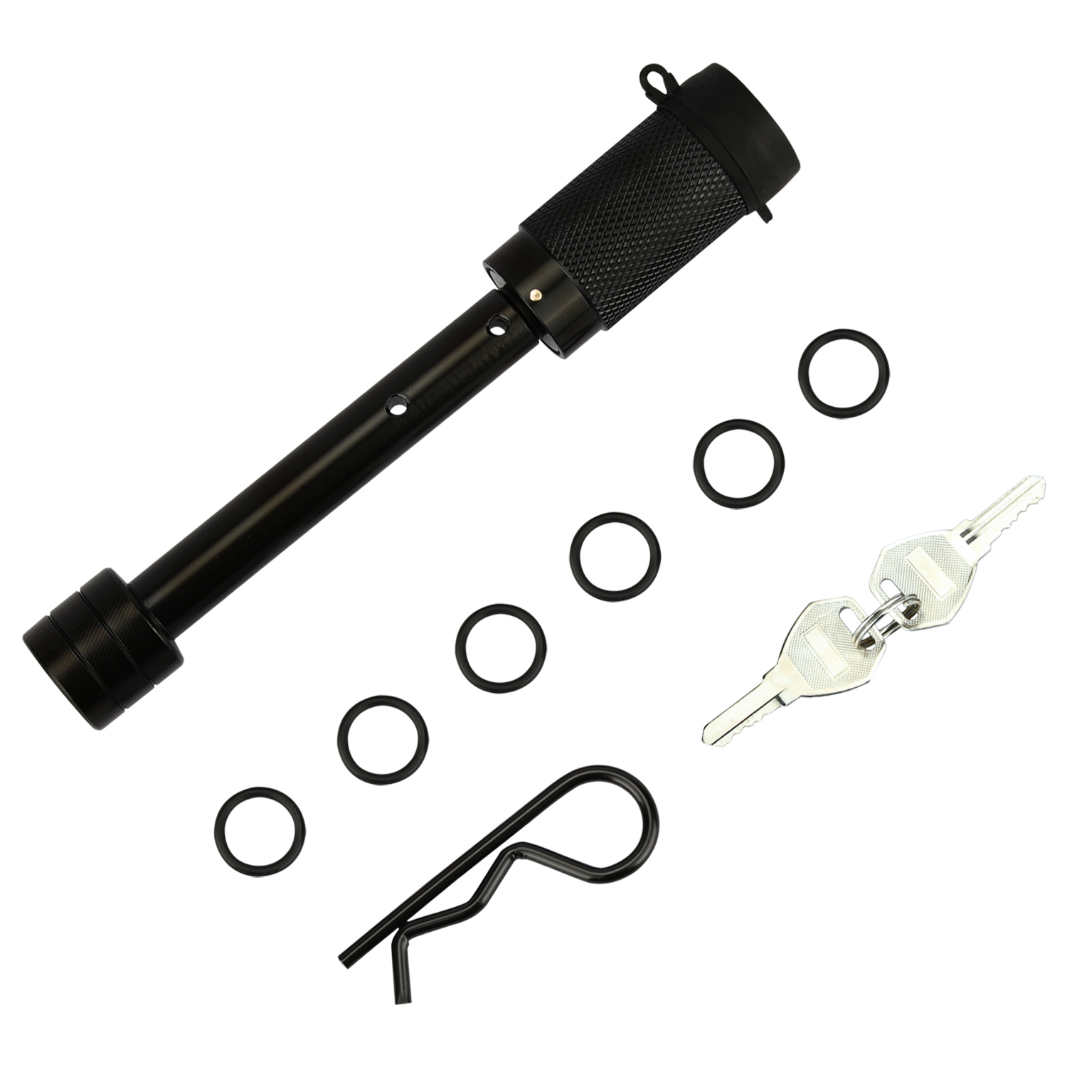 ONLTCO Blue Hitch Lock Pin, Trailer Hitch Lock, Tow Hitch Lock, Steel