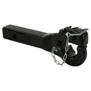 ONLTCO Pintle Hitch Receiver Hook 10 TON For 2  Hitches Hitch Hook Military Receiver 20000lbs