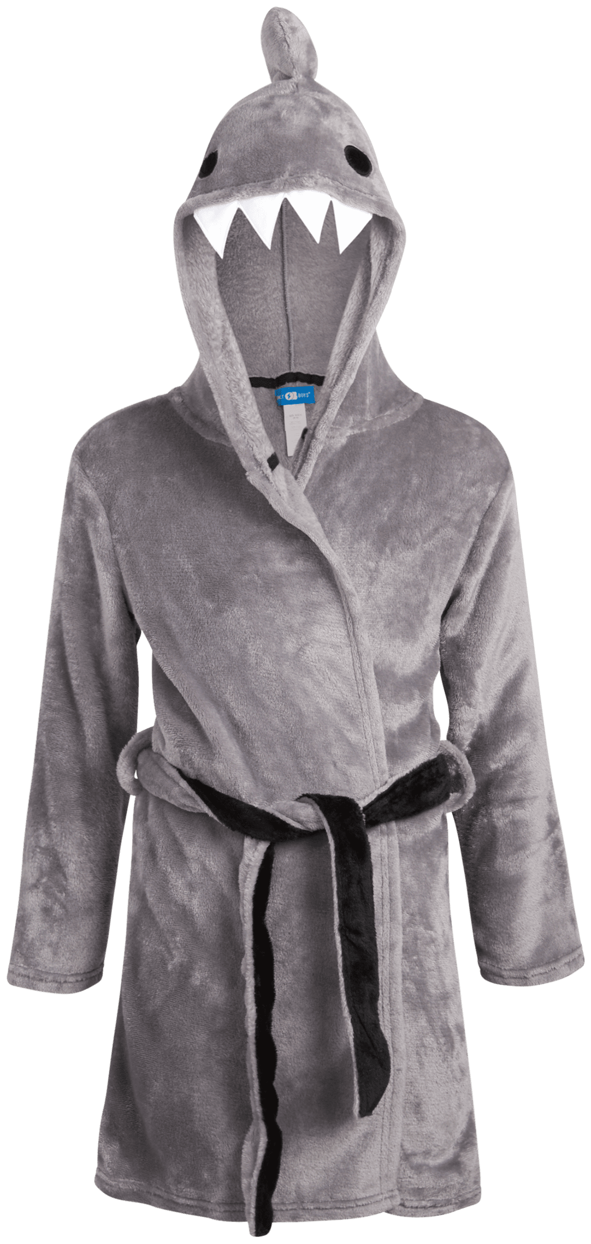 ONLY BOYS Bathrobe Plush Fleece Bathrobe Sharks, Cyclops, Dinosaurs