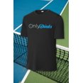thumbnail image 1 of ONLY DINKS Pickleball T-Shirt, Fans of Dinks, Black, Small - Fun Pickleball Tee Gift, 1 of 2