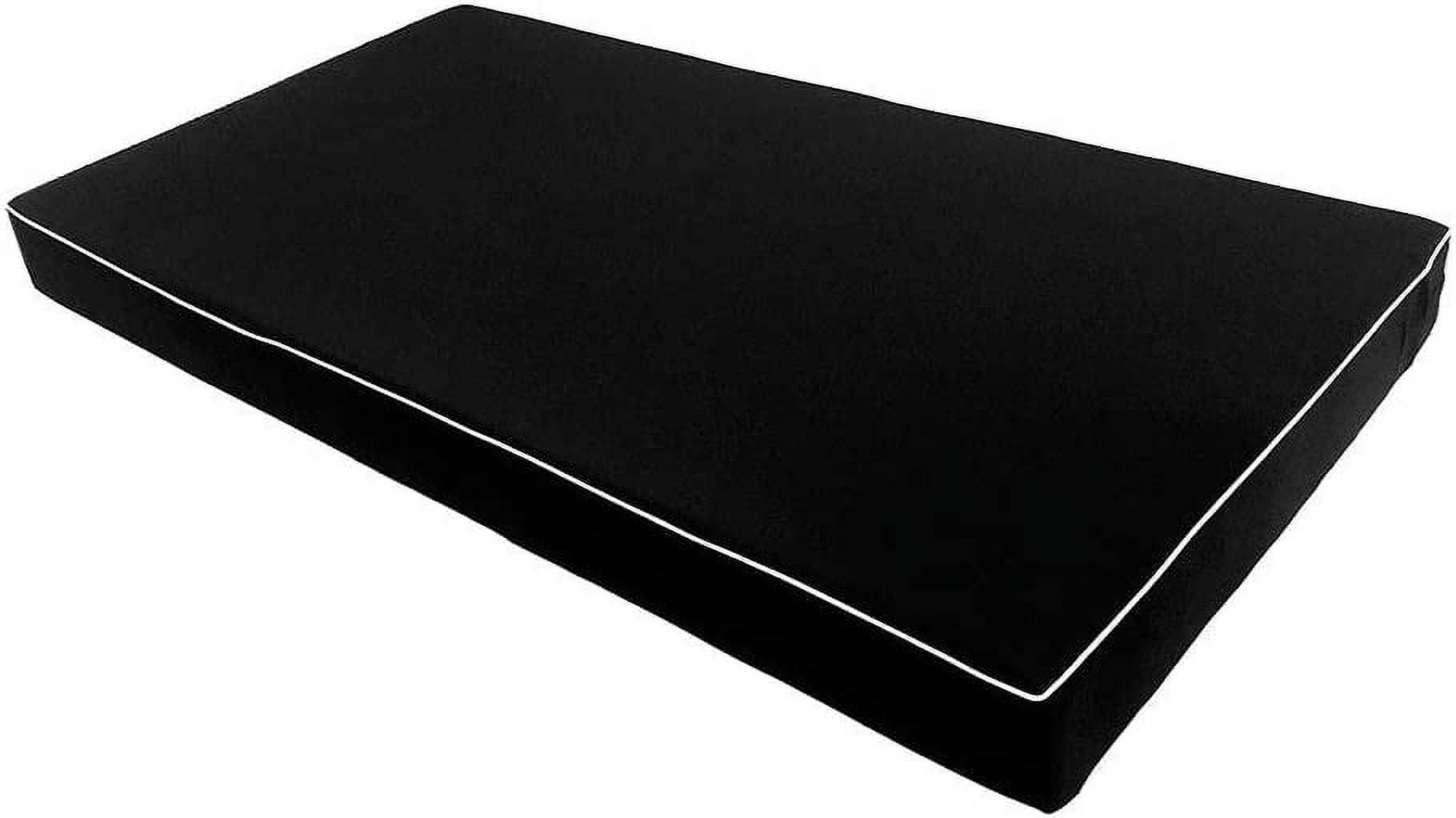  ONLY Outdoor Contrast Trim 6" Twin Daybed Fitted Sheet Slipcover