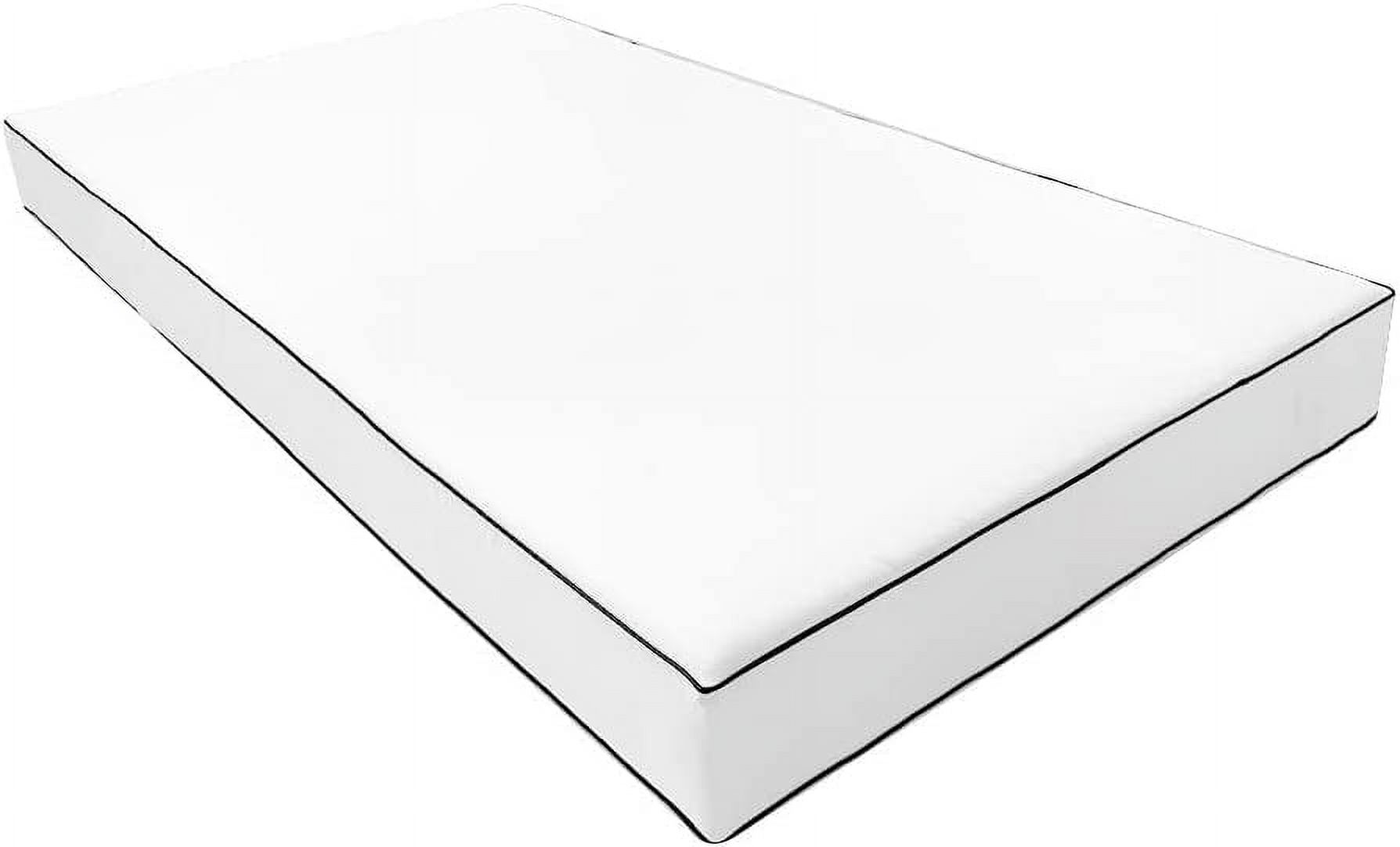  ONLY Outdoor Contrast Trim 8" Full Daybed Fitted Sheet Slipcover