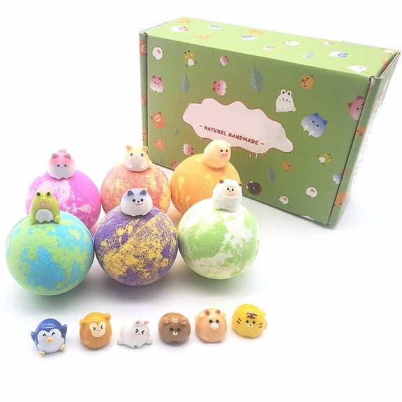 ONLYEOR 12 Pack Bath Bombss Gift Set, Bath Bombss for Women & Men, Handmade Natural & Organic Essential Oil Bath Bombss, Spa Relaxing Birthday Gifts for Wife Girlfriend Coworkers (b)