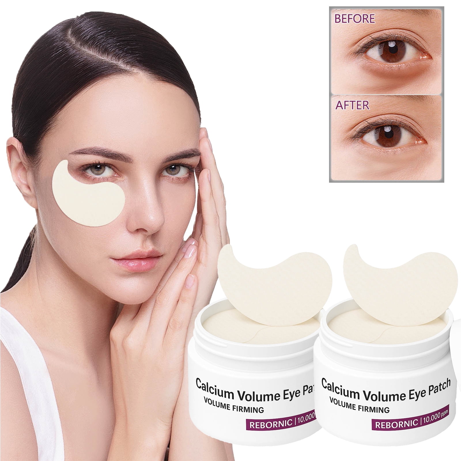 ONLYEOR 2 Boxes Under Eye Patches (30 Pairs), Eye Patches for Puffy ...