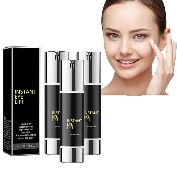 ONLYEOR 3pcs Instant Eye Lift Cream, Instant Eye and Face Lift Cream, Anti Aging Eye Cream for Dark Circles and Puffiness, Eye Bags