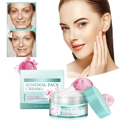 ONLYEOR Cream for Face Anti Aging, Face Moisturizer for Face, Wrinkle Cream for Women, Wrinkle and Moisturizing Face Cream Moisturizing and Thinning Fine Lines Nourishing Face Cream 1.76OZ