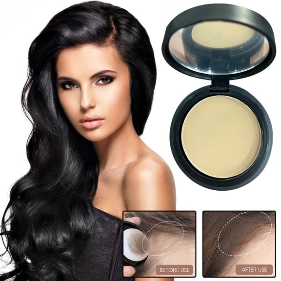 ONLYEOR Hairline Powder, Hairline Powder Stick, Root Touch Up Hair Color for Gray Coverage, Hair Shadow Toppers for Women & Men(Light Blonde)