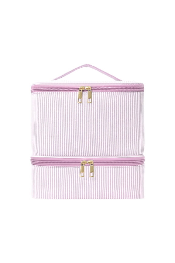 Nail Polish Organizer Bag, Nail Polish Carrying Case, Double-Layer Nail Polish Storage Bag, Gel Polish Travel Storage Bag for Nail Kit, Gift for Manicurist, Girls (C)