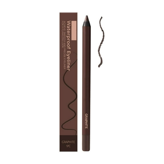 ONLYEOR Smudge Proof Eyeliner, Waterproof Liquid Eyeliner, Waterproof Waterline Black Brown Cream Gel Eyeliner, Waterproof, Long-Lasting