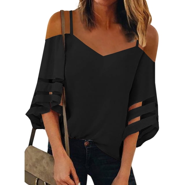 ONLYSHE Blouses for Women Pleated Short Sleeve Tank Tops Dressy Casual Summer Shirts